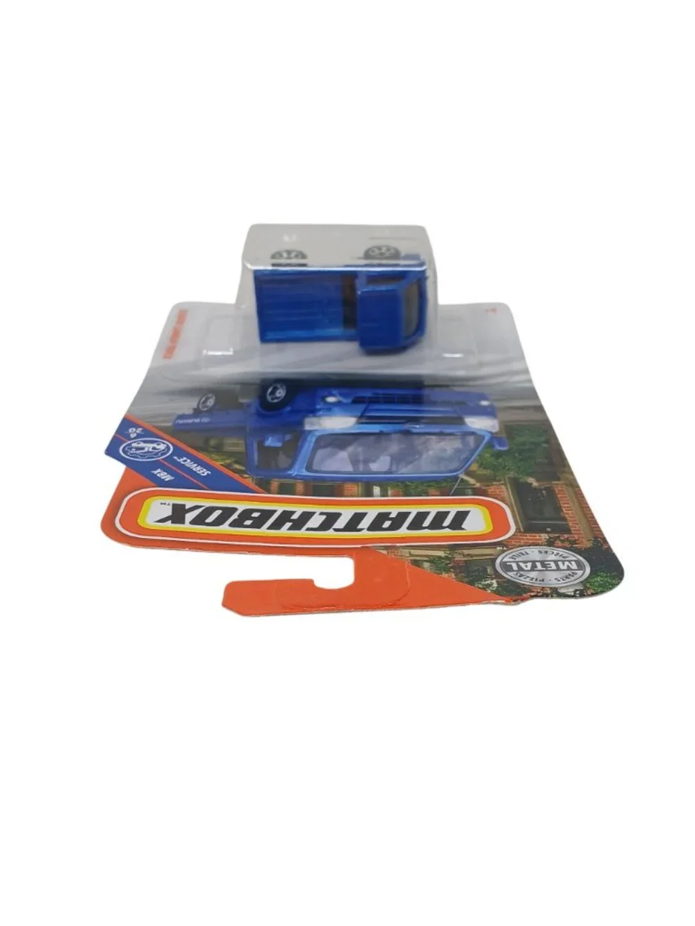 Matchbox Subaru Sambar Truck MBX Service DieCast Toy Vehicle Blue #S-12